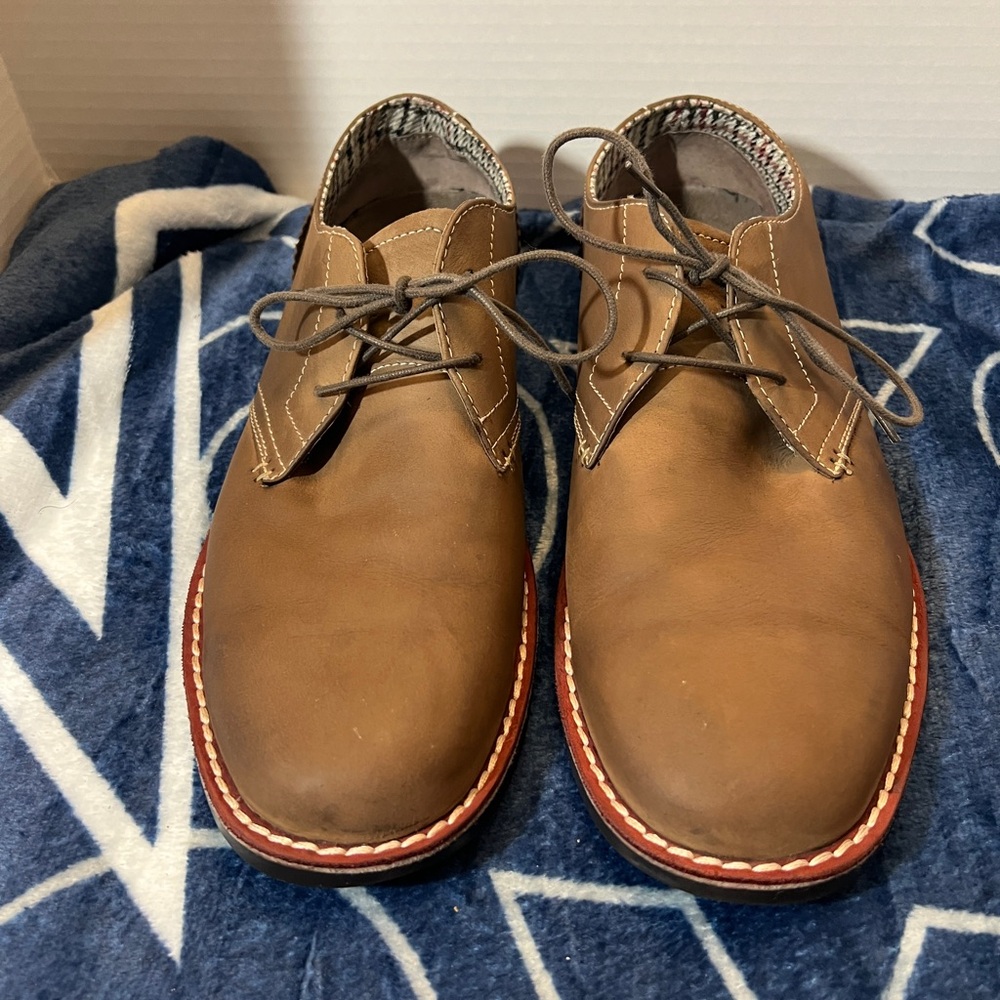 Original Penguin Brown Oxfords with Classic Design